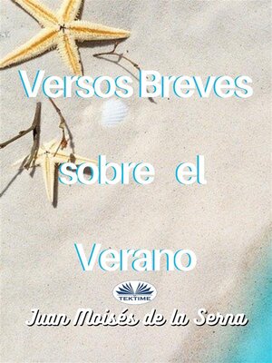 cover image of Versos Breves Sobre El Verano